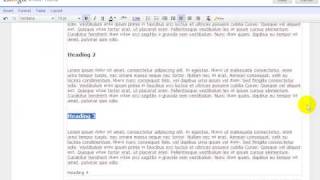 How to Use the Google Sites Table of Contents Gadget