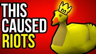 This Duck Broke RuneScapes Community. OSRSs Shocking Deleted Updates.