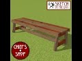 Chief's Shop Sketch of the Day: Garden Bench Chief's Shop Sketch of the Day: Garden Bench