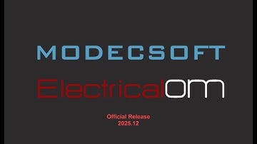 ElectricalOM December 2025 Update - Software Version 2025.12