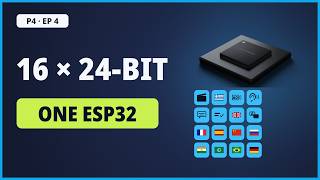 16 channels at 24-bit into one ESP32-P4: 0 errors (Ep. 4)