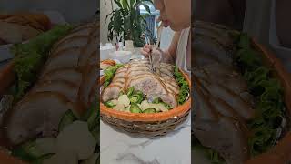 어린이  족발 먹방