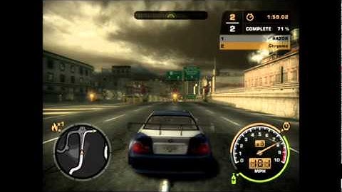 NFS: Most Wanted 2005 Let