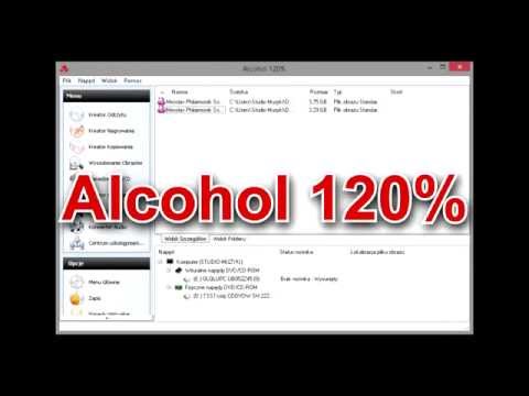 Wideo: Jak Nagrać Płytę W Programie Alcohol 120%