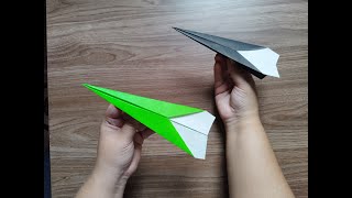 Aprenda a construir um Aviãozinho de Papel Tradicional! Dobradura fácil e rápida!