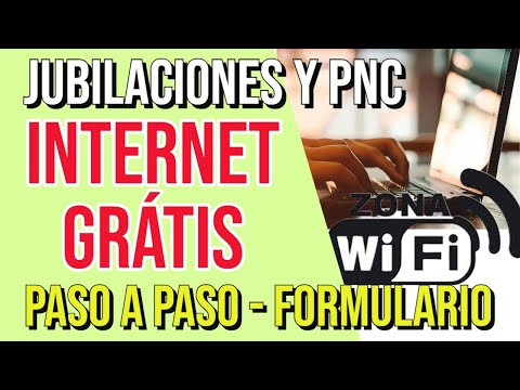 INTERNET GRATIS❗ a Jubilados y Pensionados en 2023 Anses - Paso a Paso