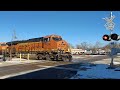 BNSF 4266 West in Mendota, IL 1/26/26