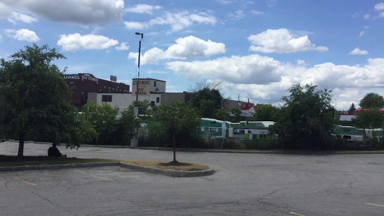 Go Transit at Black Creek Value Centre at Rogers Rd in Toronto. YouTube