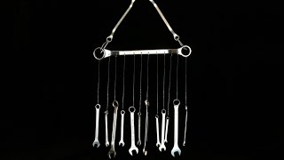 DIY Man Cave Projects, Making a Wind Chime from Wrench Tools or Spanners. Hang near Workshop Garage
I made this Wind Chime for a man cave. Its a very simple DIY Project, just made from wrench tools or spanners.
The wind chime has a very nice ring sound to it, and it doesnt take much wind to get the light tinkle sounds.
I drilled the spanner across the top, but this whole project could be done without drilling, with just a bit of fishing line and a pair of scissors. Have fun.
Link to my video Drilling Hardened Steel with a Masonry Drill Bit.
https://www.youtube.com/watch?v=0QaIOkn6D54
Always use all the correct safety gear, and use your tools safely. I am not a good role model for this.
.
►►Subscribe to our Channel for more videos ►► http://bit.ly/2ULxLJogavinclark
. DIY Man Cave Projects, Making a Wind Chime from Wrench Tools or Spanners. Hang near Workshop Garage