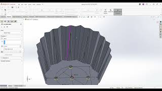 Ribbed Flower Pot Planter Design and Print Tips and Tutorial - Solidworks and Bambu Slicer/P1S Net Worth