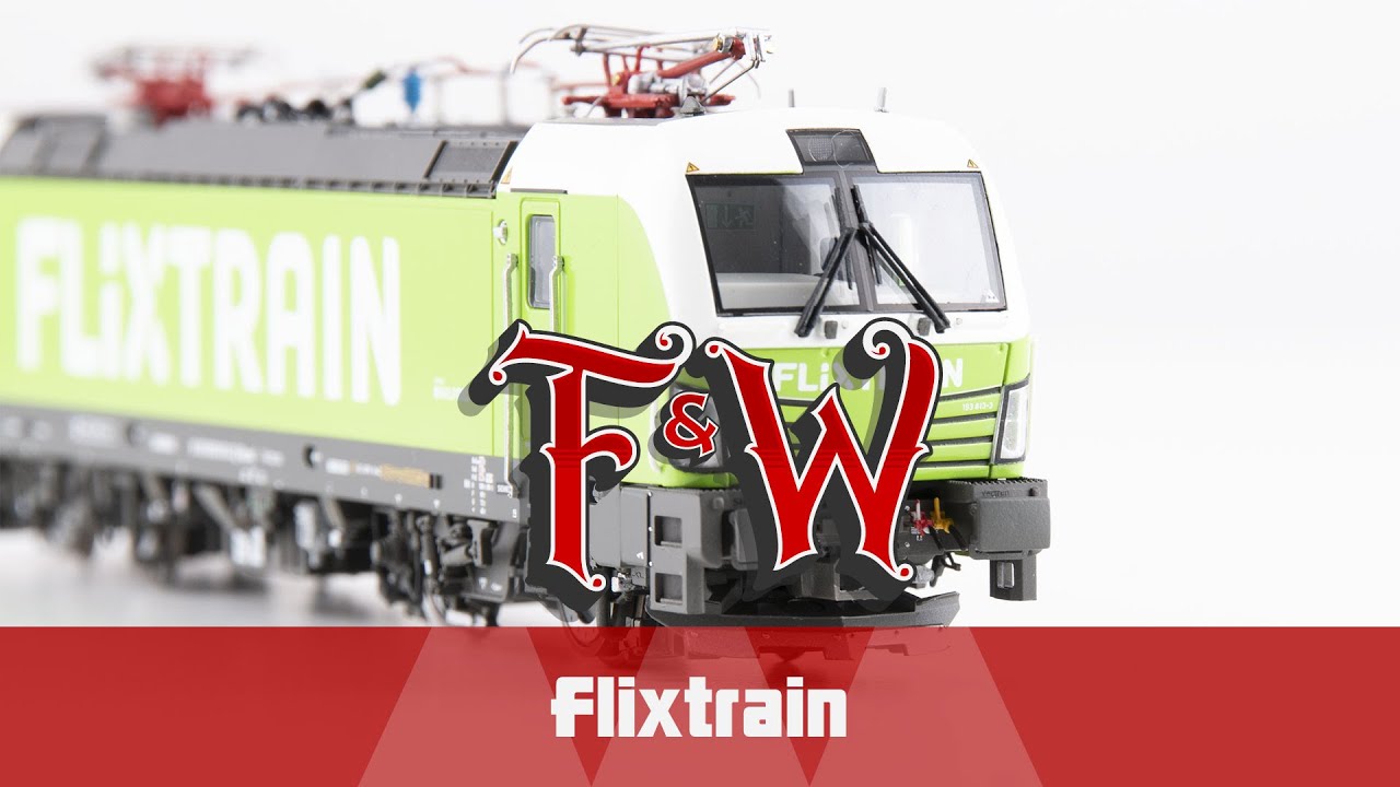 F&W072: Flixtrain von A.C.M.E, PIKO und LS Models