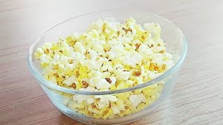Popcorn Recipe - Homemade Porpcone On Stove - How To Make Popcone - Khadija S Kitchen