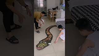 😲Scary Python in the Room... Wait, It's Just a Painting!"🤪#shorts #tranding #virailshort #ytshort
