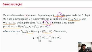 Espacos Afins E Quocientes Youtube