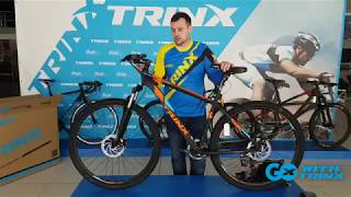 Trinx M136 PRO сборка и настройка велосипеда