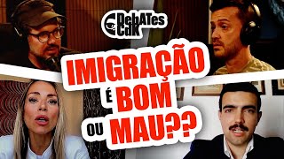 Debates CdK|Joana Amaral Dias, Afonso Gonçalves e Sérgio Tavares Debatem Realmente a Imigração