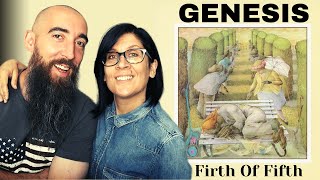 Genesis - Firth Of Fifth (REACTION) with my wife