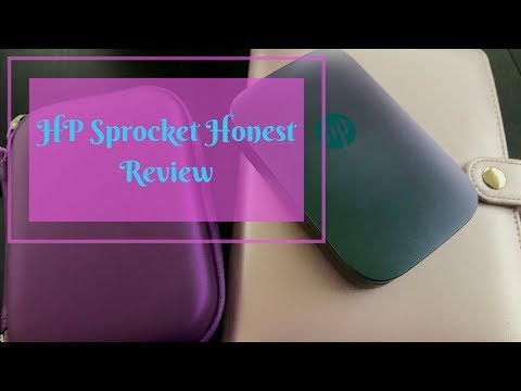 HP Sprocket: Honest Review and Printing Process (2018)