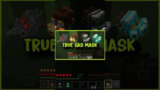 True Gas Mask | Mặt nạ phòng độc | Minecraft PE/Bedrock #againzr #minecraft #mcpe #addon #shorts