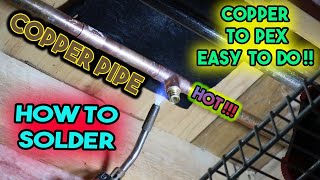 Soldering Copper Pipe | How To by Fix It With Zim 1,477 views 3 years ago 12 minutes, 30 seconds