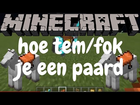 Video: Kun je paarden fokken in minecraft?