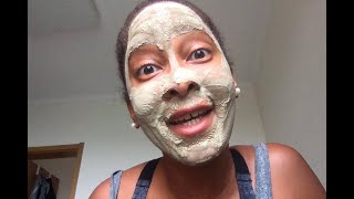 Let&#39;s Do a Face Mask with Bentonite Clay | Natural Hair