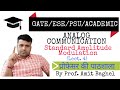 STANDARD AMPLITUDE MODULATION, ANALOG COMMUNICATION, Prof. Amit Baghel