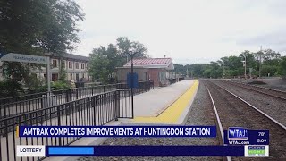3 5M Amtrak improvements completed at Huntingdon Station WTAJ