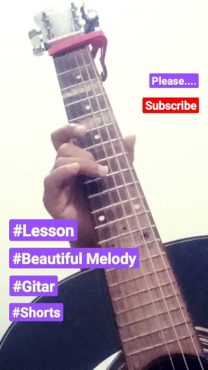#Lesson #Beautiful Melody #Gitar #Shorts