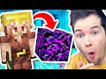 I Traded for a SECRET BLOCK in Minecraft Hardcore!