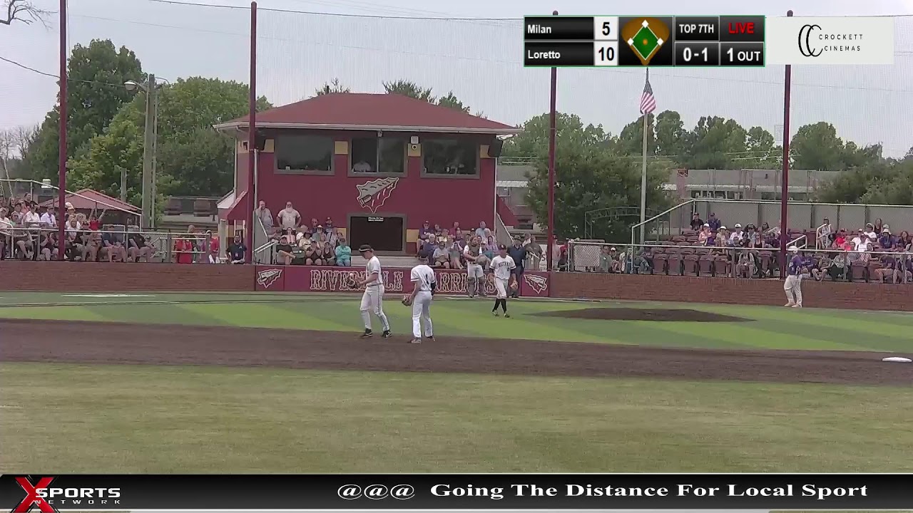 Loretto High School vs Milan High School Baseball 5_22_2024 State