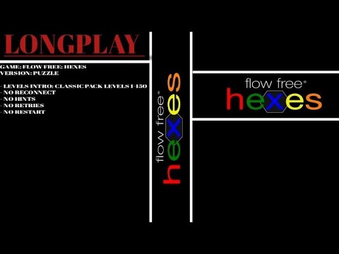 Flow Free Hexes [Puzzle] [All Difficulty] (Classic Pack) (LongPlay | 100% Completion)