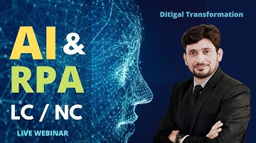 RPA, AI and Low Code Platforms // Webinar