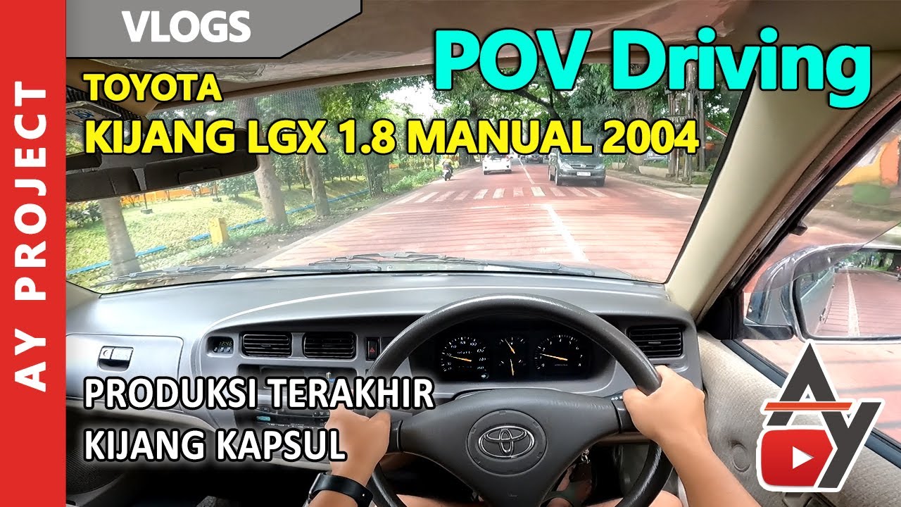 POV Driving Kijang LGX Produksi Terakhir Sebelum Innova Lahir