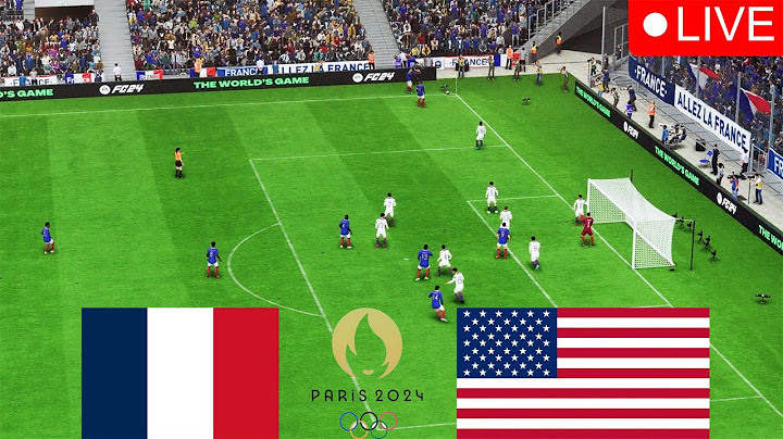 FRANCE vs USA 1-3 Paris 2024 Olympics Match Goals and Highlights FC 24