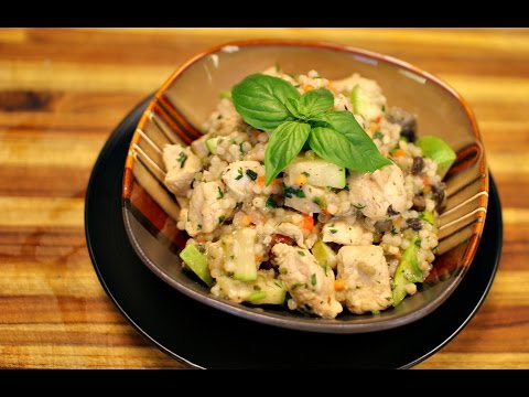 Israeli Couscous recipe - healthy recipe channel - homemade chicken recipe -