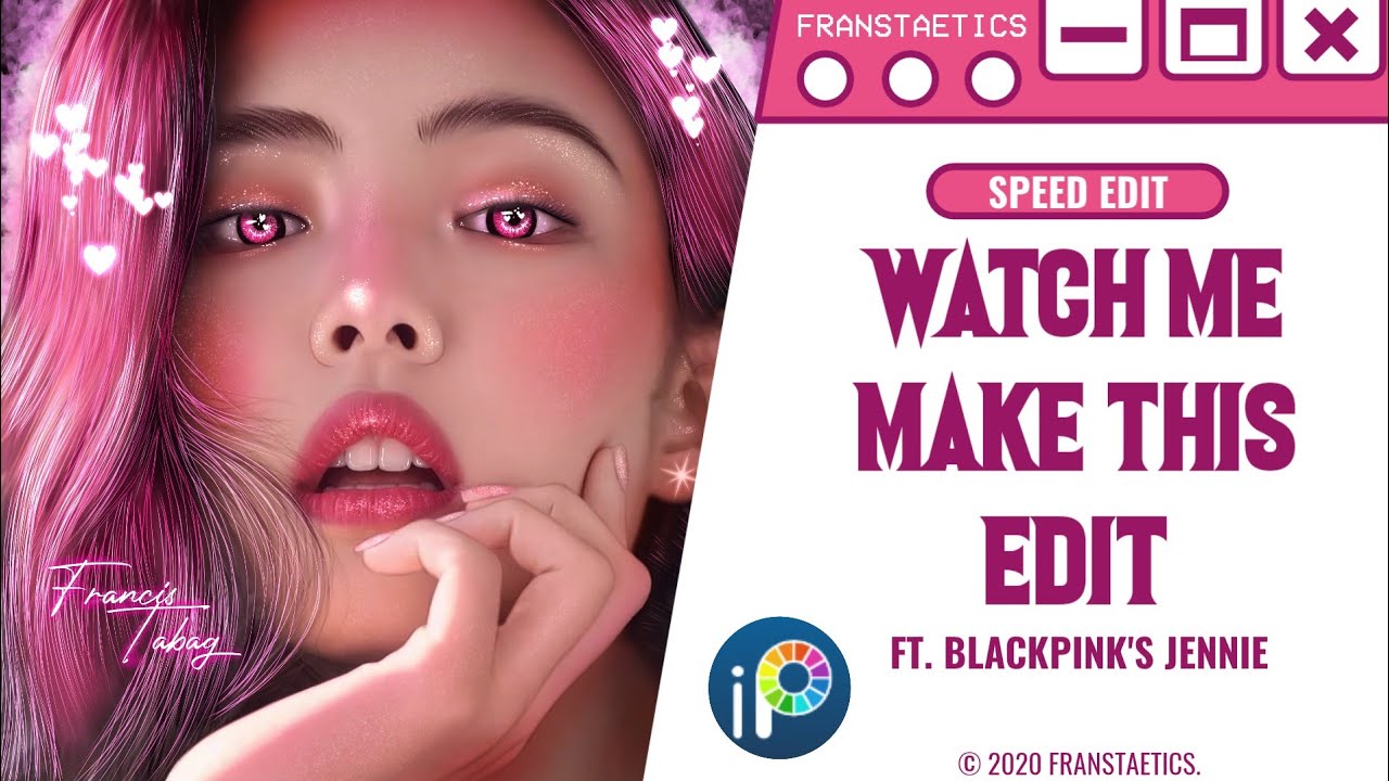 Watch me make this edit ft. Blackpink's Jennie | Speed Edit ...