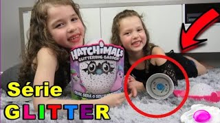 CHOCA OVO HATCHIMALS GLITTER DA MARIA EDUARDA