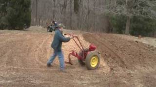 Plowing with the David Bradley