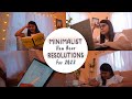 Start Your Minimalism Journey With These Easy New Year Resolutions! | New Year Resolution Idea: 2022