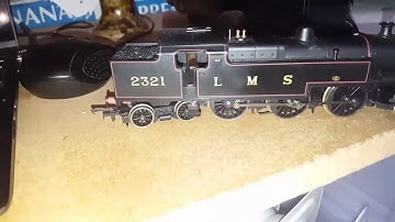 OO gauge hornby R2397A LMS Fowler 2-6-4T Class 4P locomotive