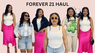 HUGE FOREVER 21 TRY ON HAUL & STYLING| SUMMER & SPRING HAUL|BUDGET FRIENDLY SUMMER HAUL screenshot 1