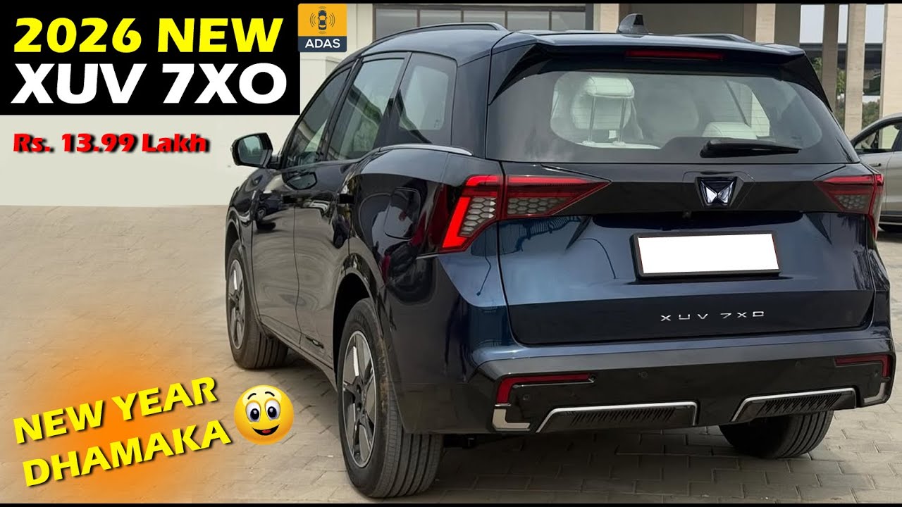 All NEW 2026 MAHINDRA XUV 7XO Mid-size SUV 😍 Launch, Price, Exterior ...