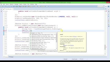 Java GUI calculator part 2