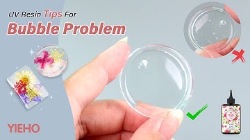 How to prevent bubbles with UV resin#diy #resinart #beginners #handmade
