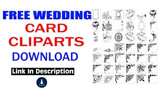 Wedding card,wedding clipart download | wedding card design | free wedding clipart
