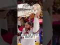 Jordan Staal Hoists The Stanley Cup 🎉