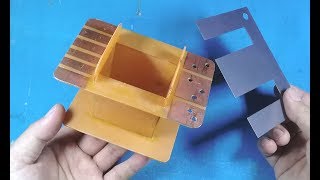 How to Make a Transformer Container Using PCB - DIY Transformer Container Using PCB