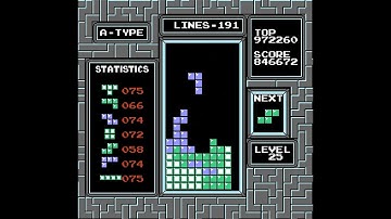 NES Tetris - 1st Maxout (in Honor of Jonas Neubauer)