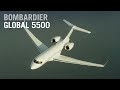 Bombardier Global 5500 Walkthrough of the Flight Deck and Cabin